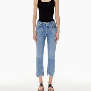 AGOLDE Riley High Rise Crop Jeans Size 23